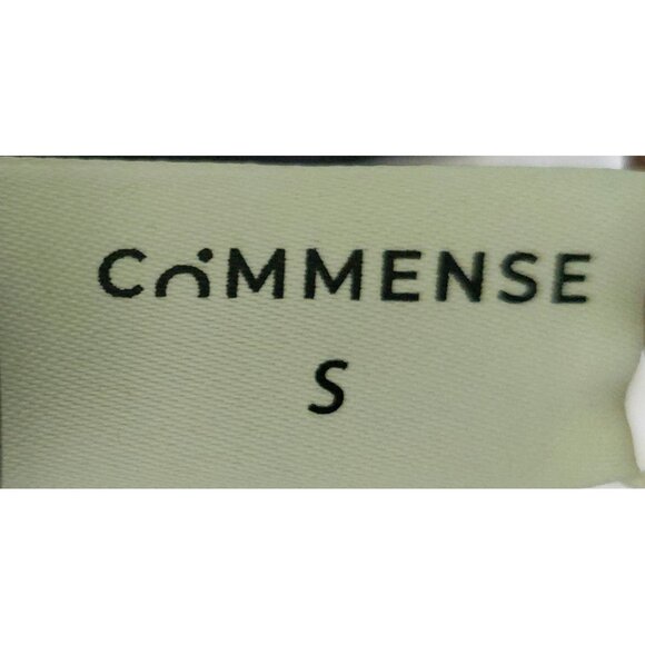 NWT Commense 2pc Black Cropped Blazer & Pleated Mini Skirt W/ White ~ Small - Picture 5 of 10